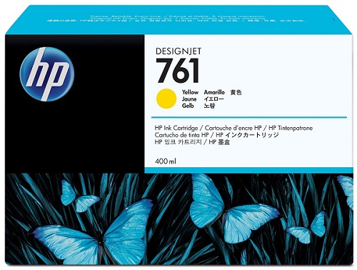 Mực in HP 761 400ml Yellow Ink Cartridge (CM992A)