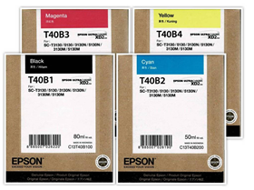 Mực in Epson T40B UltraChrome XD2 Black Ink 80ml (C13T40B100)
