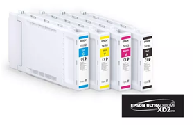 Mực in Epson T41D UltraChrome XD2 Cyan ink Cartridge 350ml (C13T41D200)