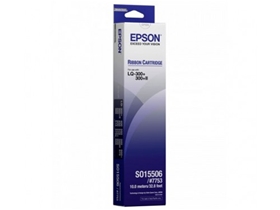 Ribbon Epson S015506 Black Ribbon Cartridge