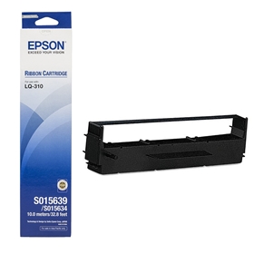 Ribbon Epson S015639/S015634 Black Ribbon Cartridge