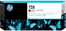 Mực in HP 728B 300-ml Matte Black Ink Cartridge (3WX30A)