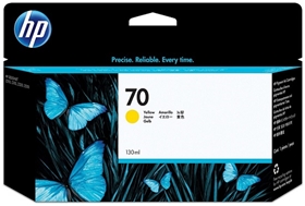 Mực in HP 70 130-ml Yellow DesignJet Ink Cartridge (C9454A)