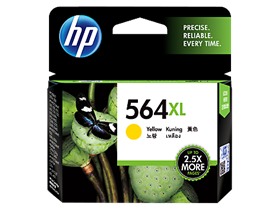 Mực in HP 564XL High Yield Yellow Original Ink Cartridge (CB325WA)