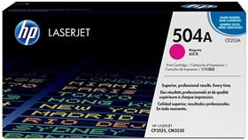 Mực in HP 504A  Magenta Original LaserJet Toner Cartridge (CE253A)