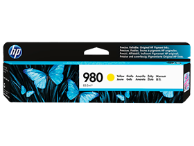 Mực in HP 980 Yellow Original Ink Cartridge (D8J09A)