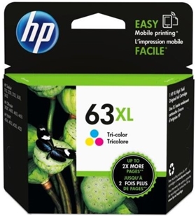 Mực in HP 63XL High Yield Tri-color Original Ink Cartridge (F6U63AA)
