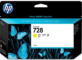 Mực in HP 728 130ml Yellow Ink Cartridge (F9J65A)