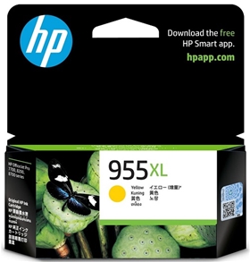 Mực in HP 955XL High Yield Yellow Original Ink Cartridge (L0S69AA)