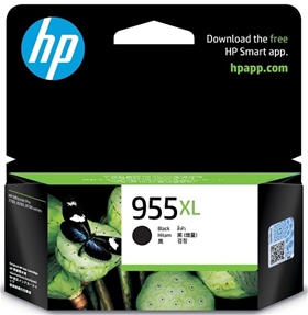 Mực in HP 955XL High Yield Black Original Ink Cartridge (L0S72AA)
