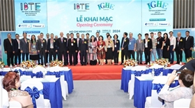 Song Hy Cùng VOMA Khám Phá Những Xu Hướng Mới Tại IGHE 2024 và VIETNAM IBTE EXPO 2024