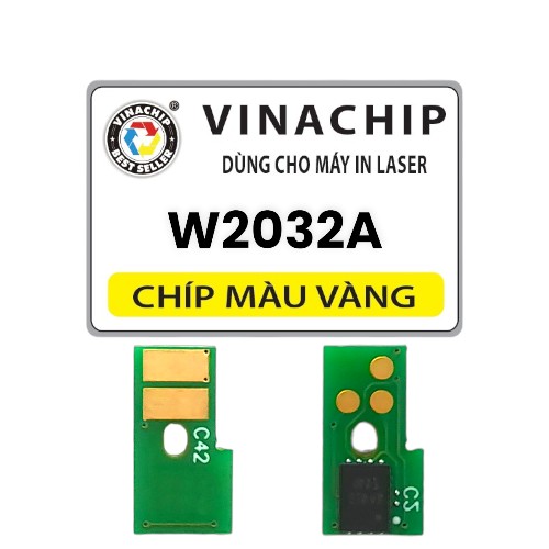 Chip hộp mực màu VÀNG HP 415A (W2032A)