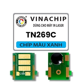 Chip hộp mực màu XANH BROTHER TN269C (ALB-TN269C)