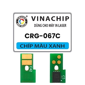 Chip hộp mực màu XANH CANON 067 (CRG-067C)