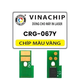 Chip hộp mực màu VÀNG CANON 067 (CRG-067Y)