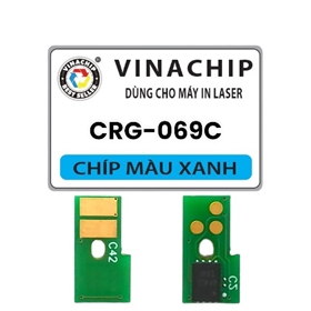 Chip hộp mực màu XANH CANON 069 (CRG-069C)