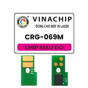 Chip hộp mực màu ĐỎ CANON 069 (CRG-069M)