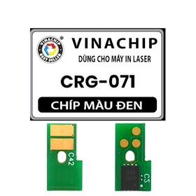 Chip hộp mực Canon 071 Black Original LaserJet Toner Cartridge (CRG-071)