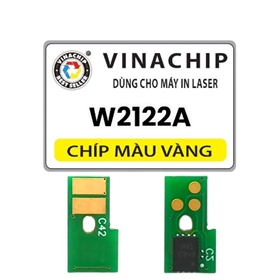 Chip hộp mực màu VÀNG HP 212A (W2122A)