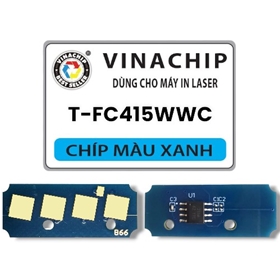 Chip hộp mực màu xanh Toshiba T-FC415WWC (ALT-FC415WWC)
