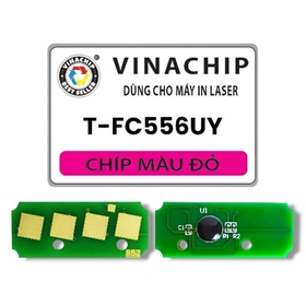 Chip hộp mực màu ĐỎ Toshiba T-FC556UY (ALT-FC556UY)