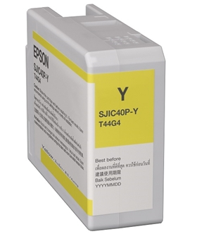 Mực in Epson SJIC40P Yellow Ink Cartridge (C13T44G400)
