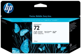 HP 72B 130-ml Photo Black DesignJet Ink Cartridge (3WX07A)