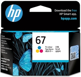 Mực in HP 67 Tri-color Original Ink Cartridge (3YM55AA)