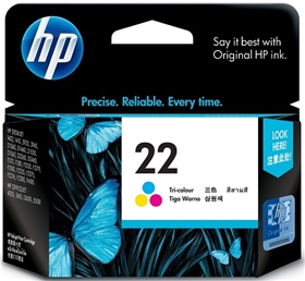 Mực in HP 22 Tri color Inkjet Print Cartridge (C9352AA)