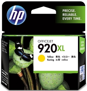 Mực in HP 920XL High Yield Yellow Original Ink Cartridge (CD974AA)