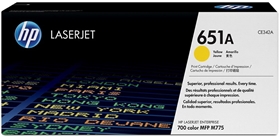 Mực in HP 651A Yellow Original LaserJet Toner Cartridge (CE342A)