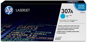 Mực in HP 307A  Cyan Original LaserJet Toner Cartridge (CE741A)