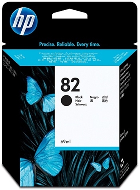 Mực in HP 82 69ml Black Ink Cartridge (CH565A)