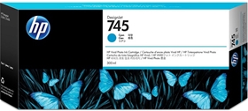 Mực in HP 745 300-ml DesignJet Cyan Ink Cartridge (F9K03A)