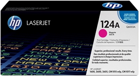 Mực in HP 124A Magenta Original LaserJet Toner Cartridge (Q6003A)