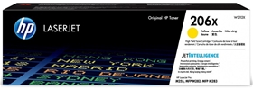 Mực in HP 206X High Yield Yellow Original LaserJet Toner Cartridge (W2112X)