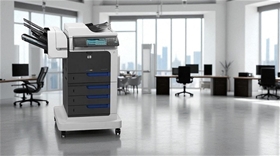 Máy in HP Color LaserJet Enterprise CM4540fskm MFP (CC421A) dùng mực in gì?