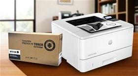 Máy in HP LaserJet Pro 4003dn Printer (2Z609A) dùng mực nào tốt?