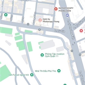 Tiệm Photocopy PHONG tại 2 Đường Lữ Gia, Phường 15, Quận 11 - Gần đường Lữ Gia