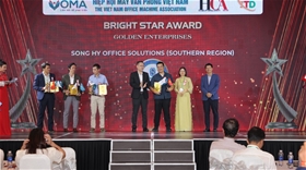 Song Hy nhận giải “Sao Sáng VietOffice 2025” – Ghi dấu thương hiệu uy tín, chất lượng tốt