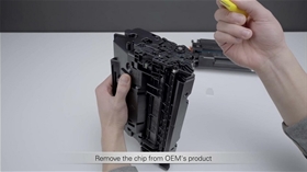 Hướng dẫn thay chíp hộp mực HP 76A