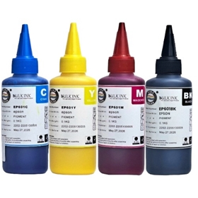 Mực dầu Epson bộ 4 màu – 100 ml