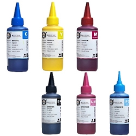 Mực dầu Epson bộ 6 màu – 100 ml